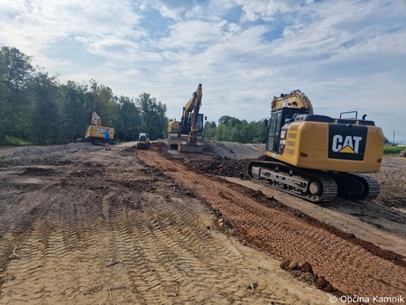 Izgradnja protipoplavnega nasipa Šmarca-Nožice – etapa 1 (3)